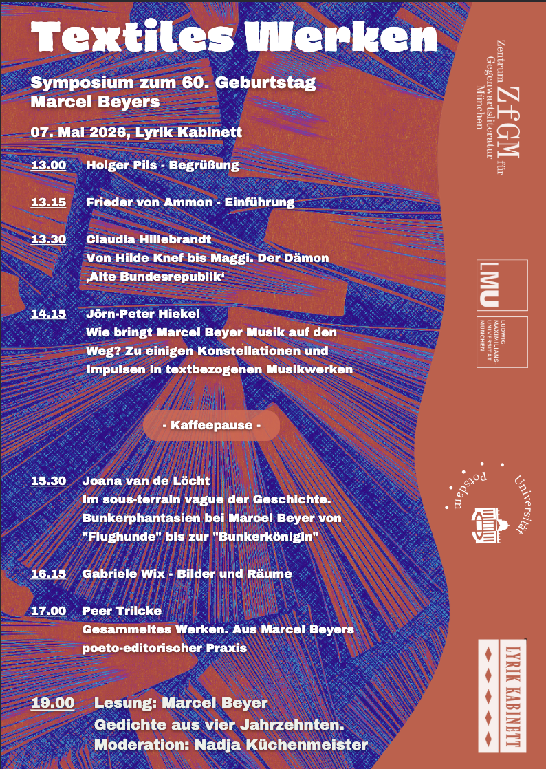 Textiles Werken Flyer